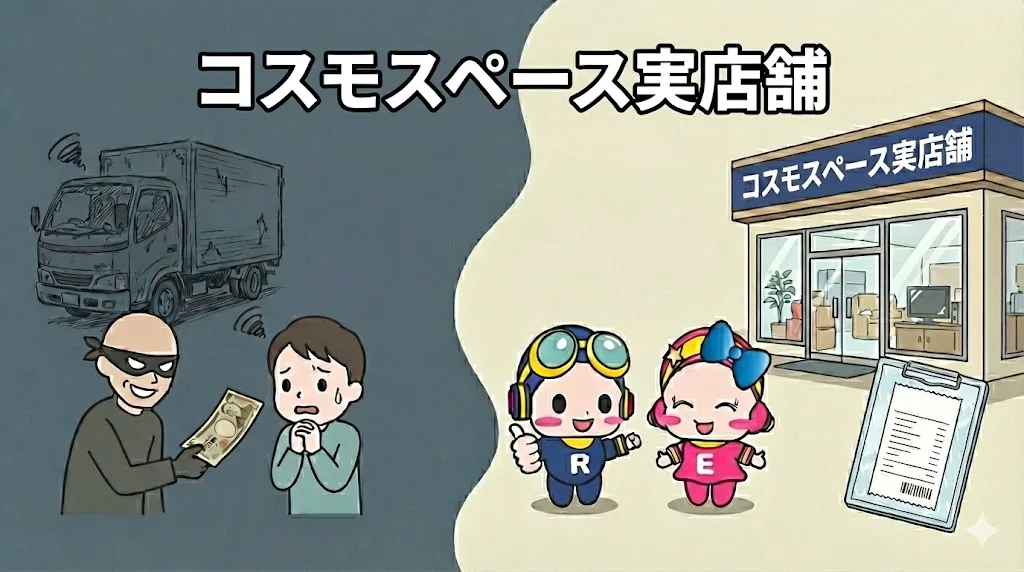 コスモスペースの不用品回収画像