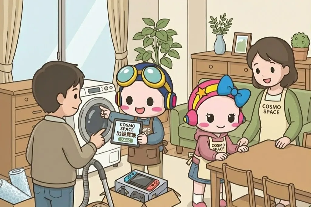 コスモスペース店舗での販売画像