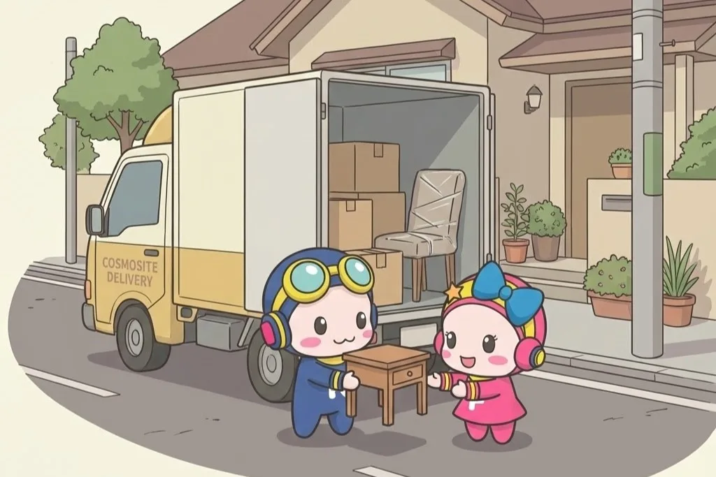 コスモスペース店舗での販売画像