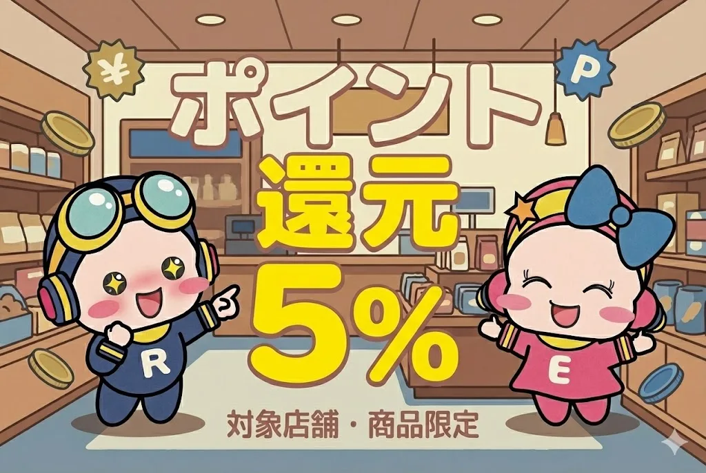 コスモスペースのポイント還元５％